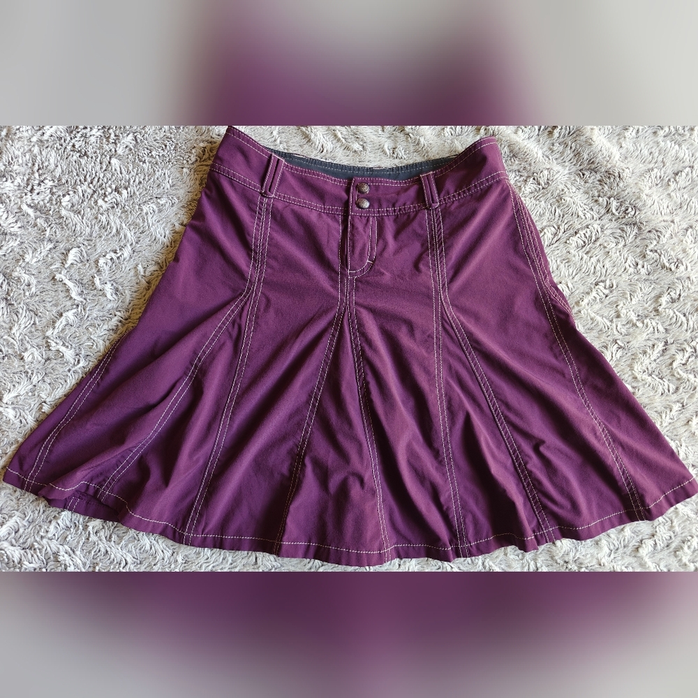 Athleta Whatever Tennis Skort Women's Size 2 Purple Skirt Athletic Pocket